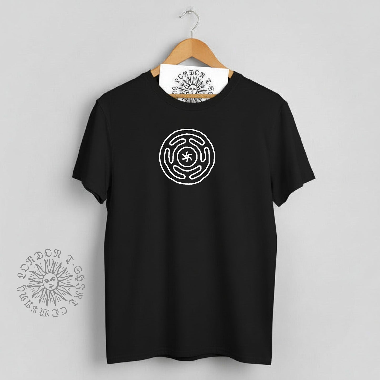 Hecate's Wheel T-Shirt - Wicca, Witchcraft, Gothic, Pagan Occult Gift, Various Colours