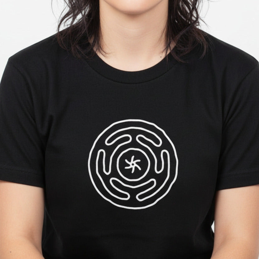 Hecate's Wheel T-Shirt - Wicca, Witchcraft, Gothic, Pagan Occult Gift, Various Colours
