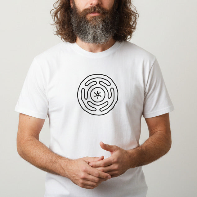 Hecate's Wheel T-Shirt - Wicca, Witchcraft, Gothic, Pagan Occult Gift, Various Colours
