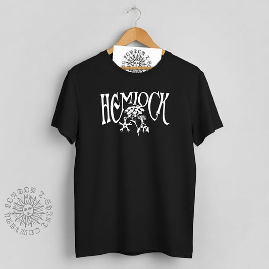 Hemlock T-Shirt - Plant Lore, Witchcraft, Gothic Botany, Various Colours