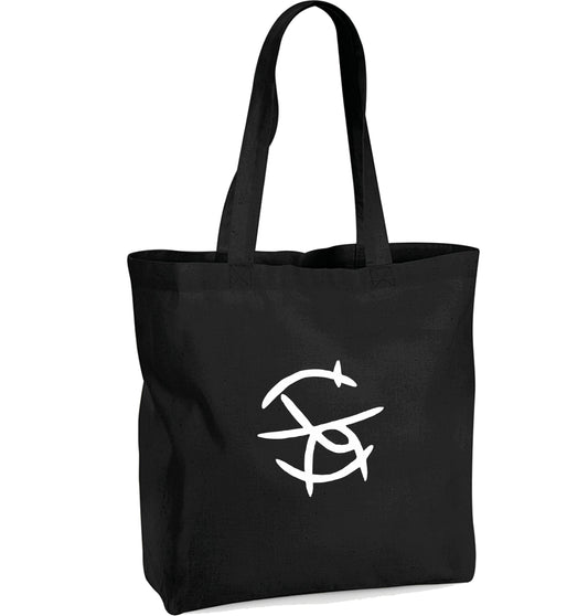 Heretic 'Mark Of Shame' Symbol Organic Cotton Tote Bag - Pagan, Goth, Punk