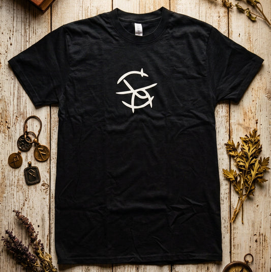 Heretic 'Mark Of Shame' Symbol Organic Cotton T-Shirt - Pagan, Goth, Punk, S-XXL