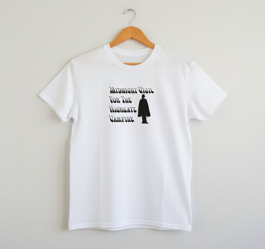 The Highgate Vampire T-Shirt - London Local Folklore Legend, Various Colours