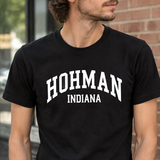 Hohman, Indiana T-Shirt - 'A Christmas Story' Town, Festive Gift, Various Colours