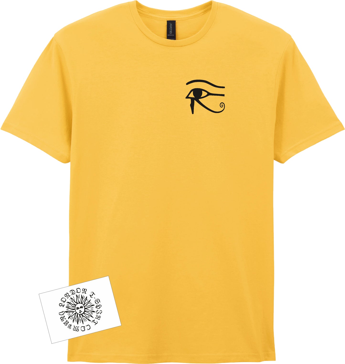 Eye Of Horus Pocket Logo T-Shirt - Egyptian Symbol, Various Colours