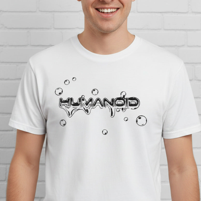 Humanoid T-Shirt - Retro Futurism, Robot, Sci-Fi, Various Colours