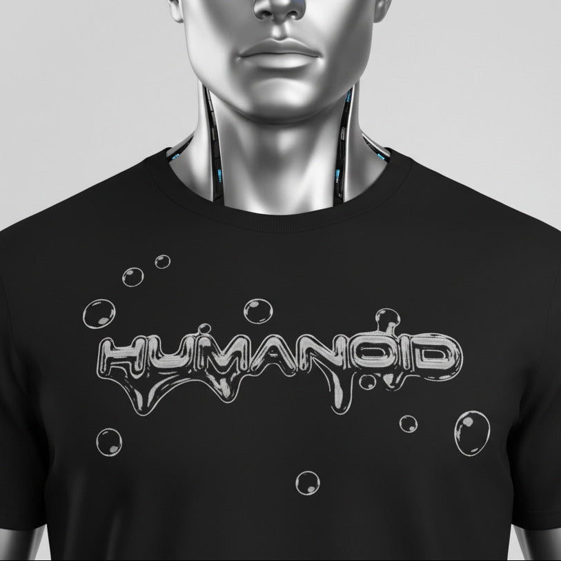 Humanoid T-Shirt - Retro Futurism, Robot, Sci-Fi, Various Colours