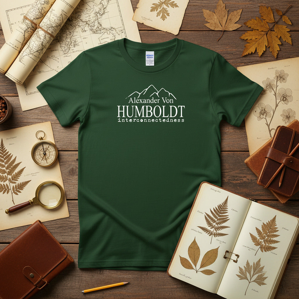 Alexander Von Humboldt 'Interconnectedness' T-Shirt - Various Colours