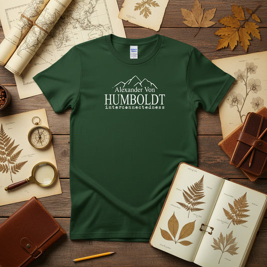 Alexander Von Humboldt 'Interconnectedness' T-Shirt - Various Colours