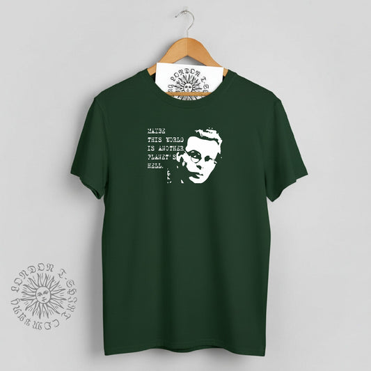 Aldous Huxley Quote T-Shirt - Philosophy, Literature, Brave New World, Various Colours