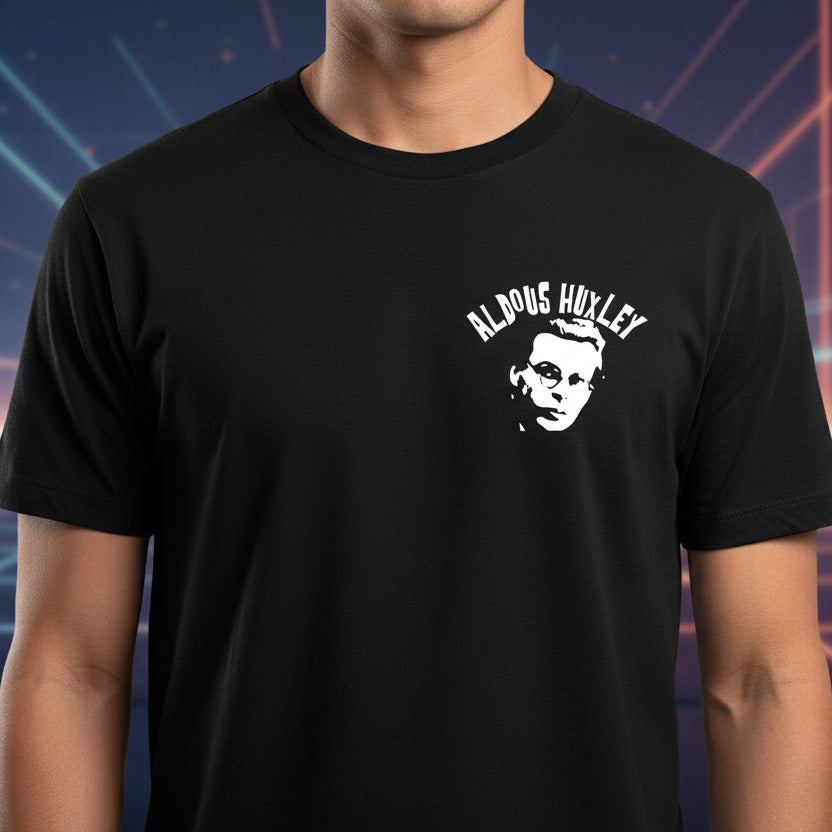 Aldous Huxley T-Shirt - Literature Gift Top, Brave New World, Various Colours