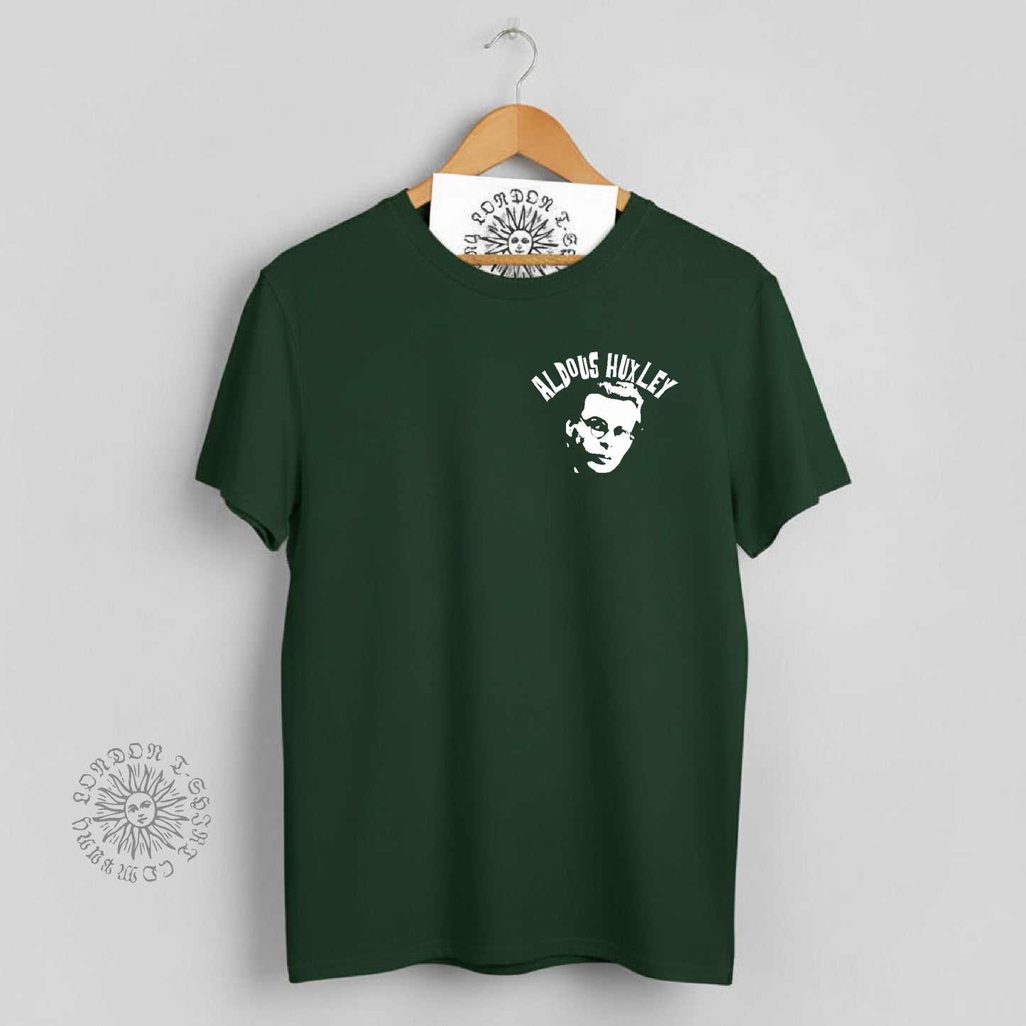 Aldous Huxley T-Shirt - Literature Gift Top, Brave New World, Various Colours