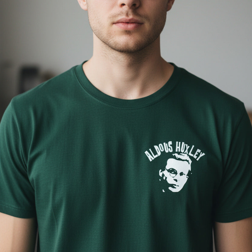 Aldous Huxley T-Shirt - Literature Gift Top, Brave New World, Various Colours