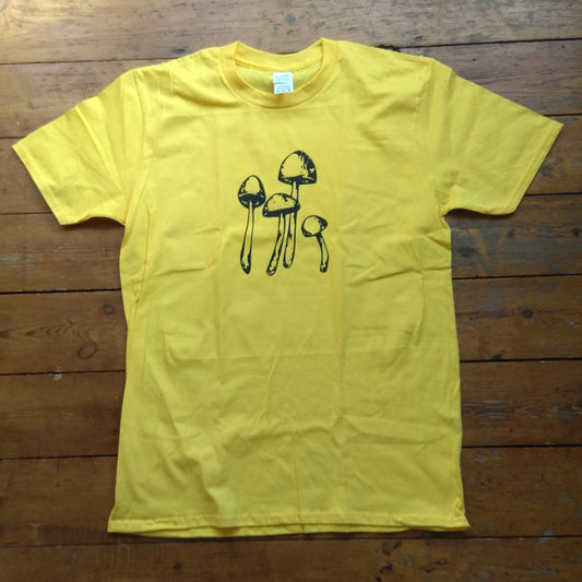 Mushrooms T-Shirt - Nature, Folk, Mycology Gift, S-XXL