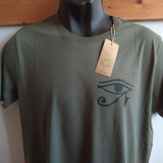 Eye Of Horus Symbol Organic cotton T-Shirt - Egyptian, S-XXL