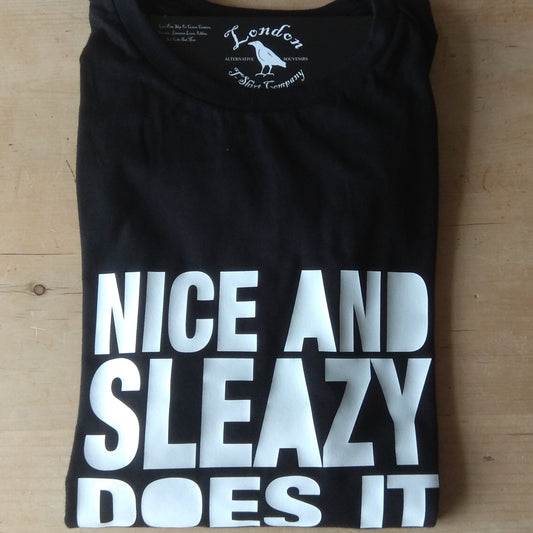 Nice And Sleazy T Shirt - Retro, 70's Punk, Indie, Various Colours