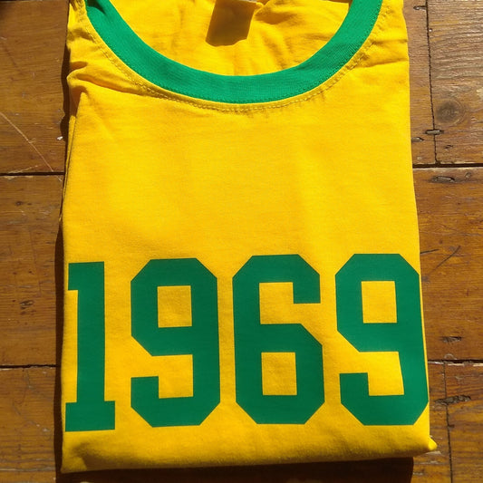 1969 Ringer T-Shirt - Reggae, Ska, Mod, Retro, 60s, Various Colours