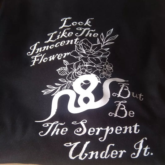 Macbeth Serpent quote T-Shirt - Shakespeare, Literature, Various Colours
