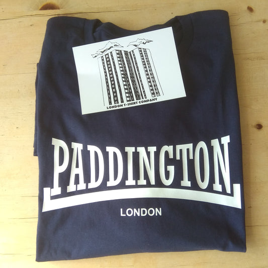 Paddington T-Shirt - London Souvenir, Custom Print Available, Various Colours