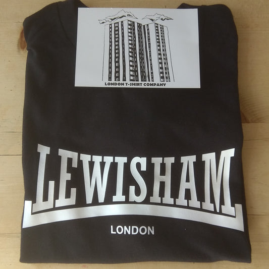 Lewisham T-Shirt - London Souvenir, Personalised Custom Print Available, Various Colours