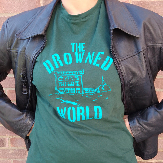 The Drowned World T-Shirt - J. G. Ballard, Apocalyptic, Sci-Fi, Various Colours