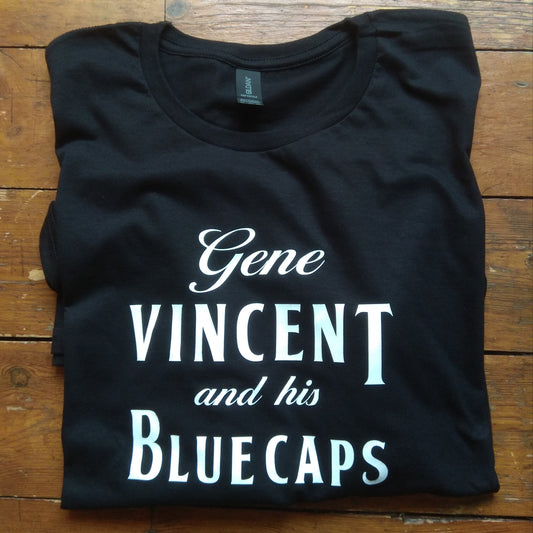 Gene Vincent & His Blue Caps T-Shirt - 50s Rockabilly, S-XXL