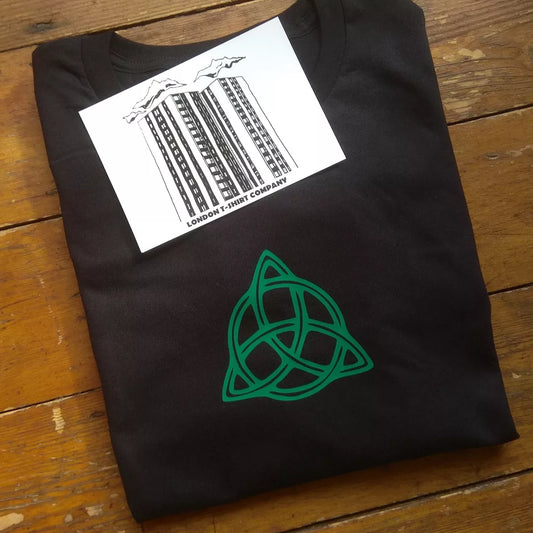 Triquetra 'Irish Trinity Knot' Symbol T-Shirt - Celtic, Pagan, Various Colours
