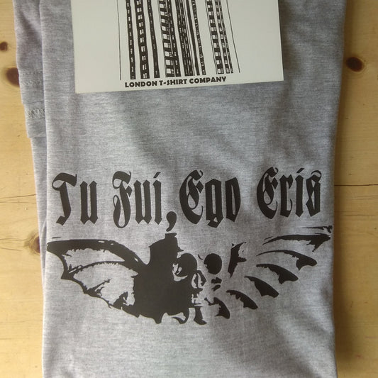 Tu Fui, Ego Eris T-Shirt - Gothic, Skull Gravestone, Various Colours