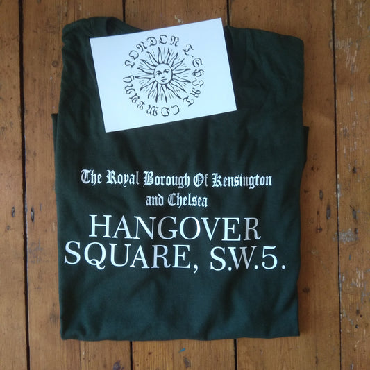 Hangover Square T-Shirt - Earls Court, London Souvenir, Literature, Various Colours