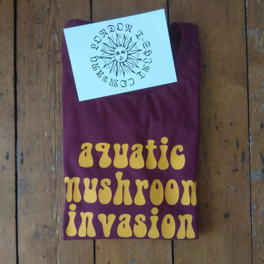 Personalised Custom Printed T-Shirt - Retro Hippy Trippy Font, 60s, 70s, Various Colours