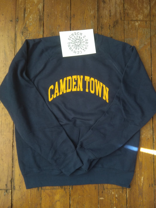 Custom Print Sweatshirt - Retro Ivy League, Varsity College Style Sweater, Add Your Area Name, Various Colours