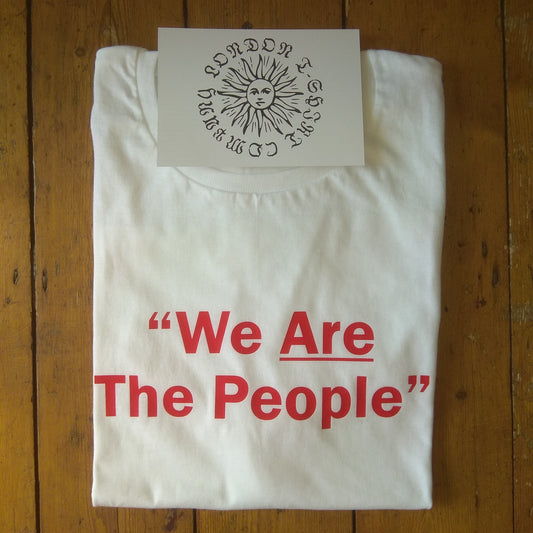 We Are The People T-Shirt - Taxi Driver Badge, Cult Film, Various Colours