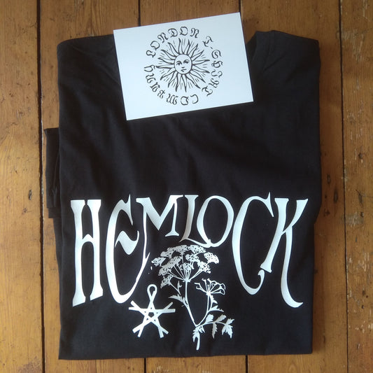 Hemlock T-Shirt - Plant Lore, Witchcraft, Gothic Botany, Various Colours