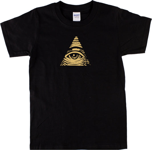 Eye of Providence T-Shirt - Illuminati, All-Seeing Eye Symbol, Various Colours