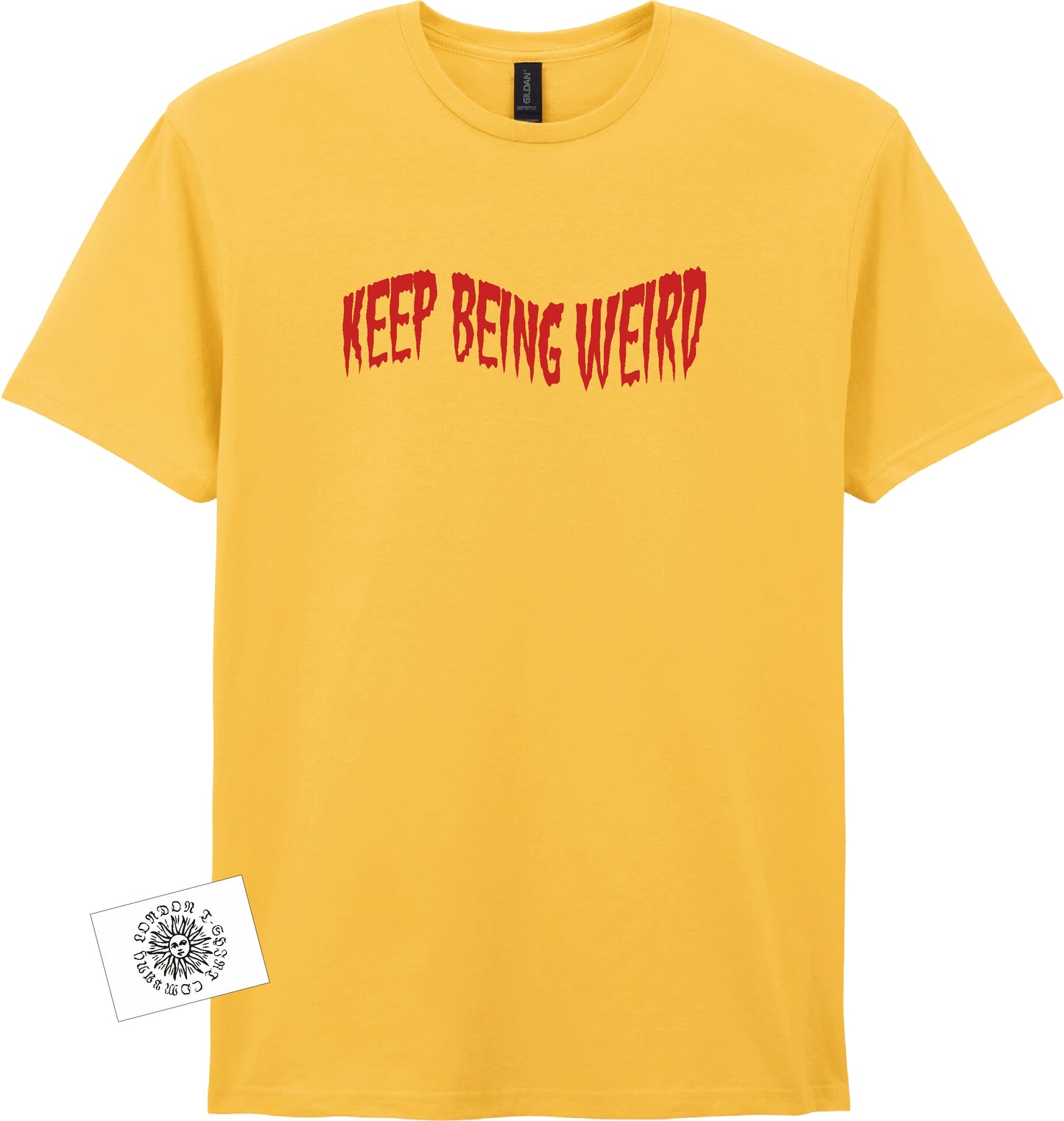 Keep Being Weird T-Shirt: Strange Folklore Gift, Fun Souvenir, Various Colours
