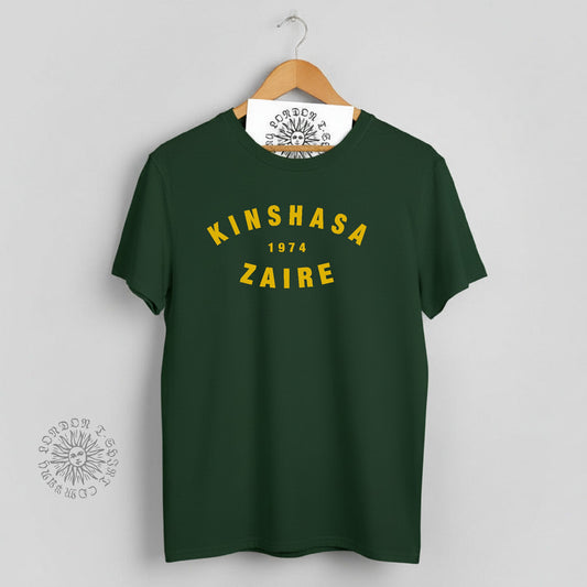 Kinshasa Zaire 1974 T-Shirt - Retro Boxing, 70s, Various Colours