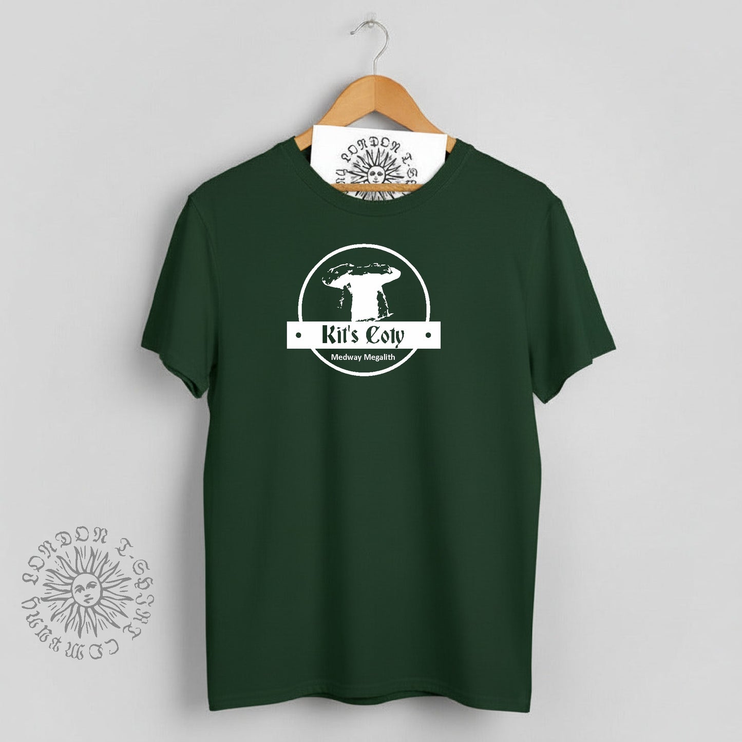 Kit's Coty T-Shirt - megalithic Dolmen, Medway Souvenir, Various Colours