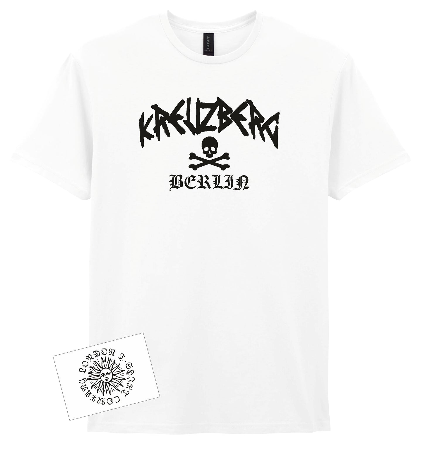 Kreuzberg T-Shirt - Punk, Berlin Souvenir, Various Colours
