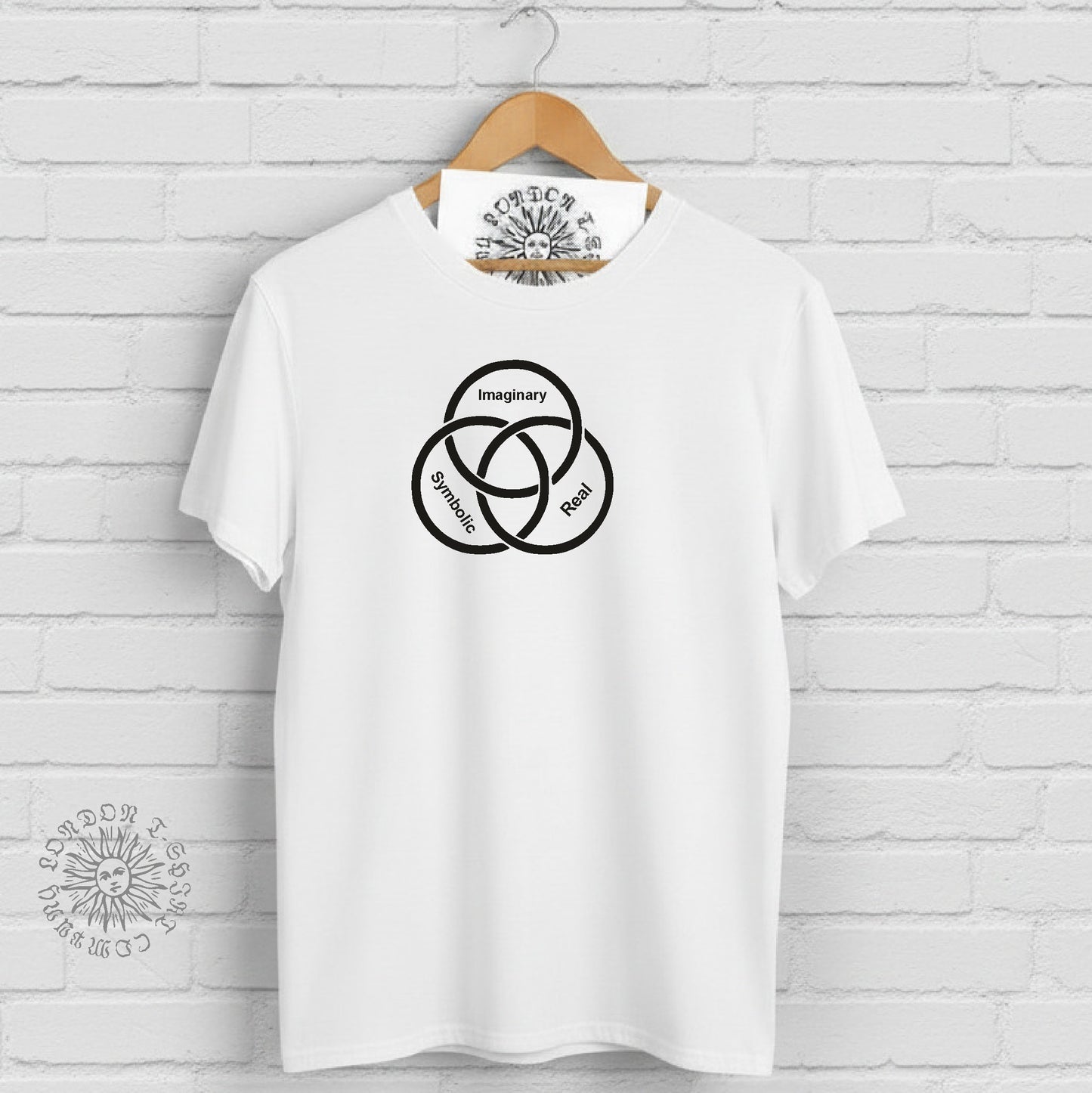 Jacques Lacan T-Shirt: Imaginary, Symbolic, and Real. lacanian philosophy. Various Colours
