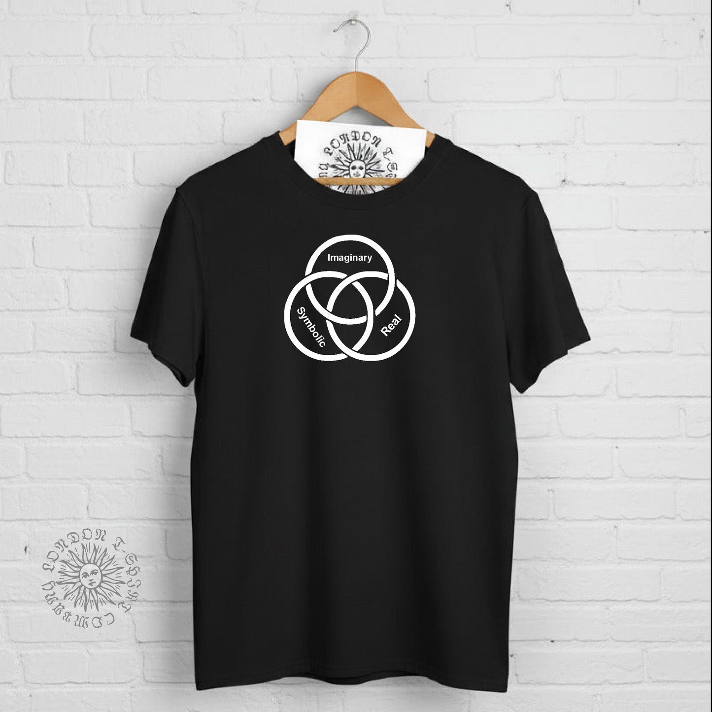 Jacques Lacan T-Shirt: Imaginary, Symbolic, and Real. lacanian philosophy. Various Colours