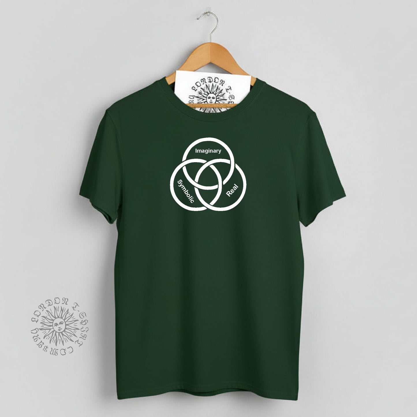 Jacques Lacan T-Shirt: Imaginary, Symbolic, and Real. lacanian philosophy. Various Colours