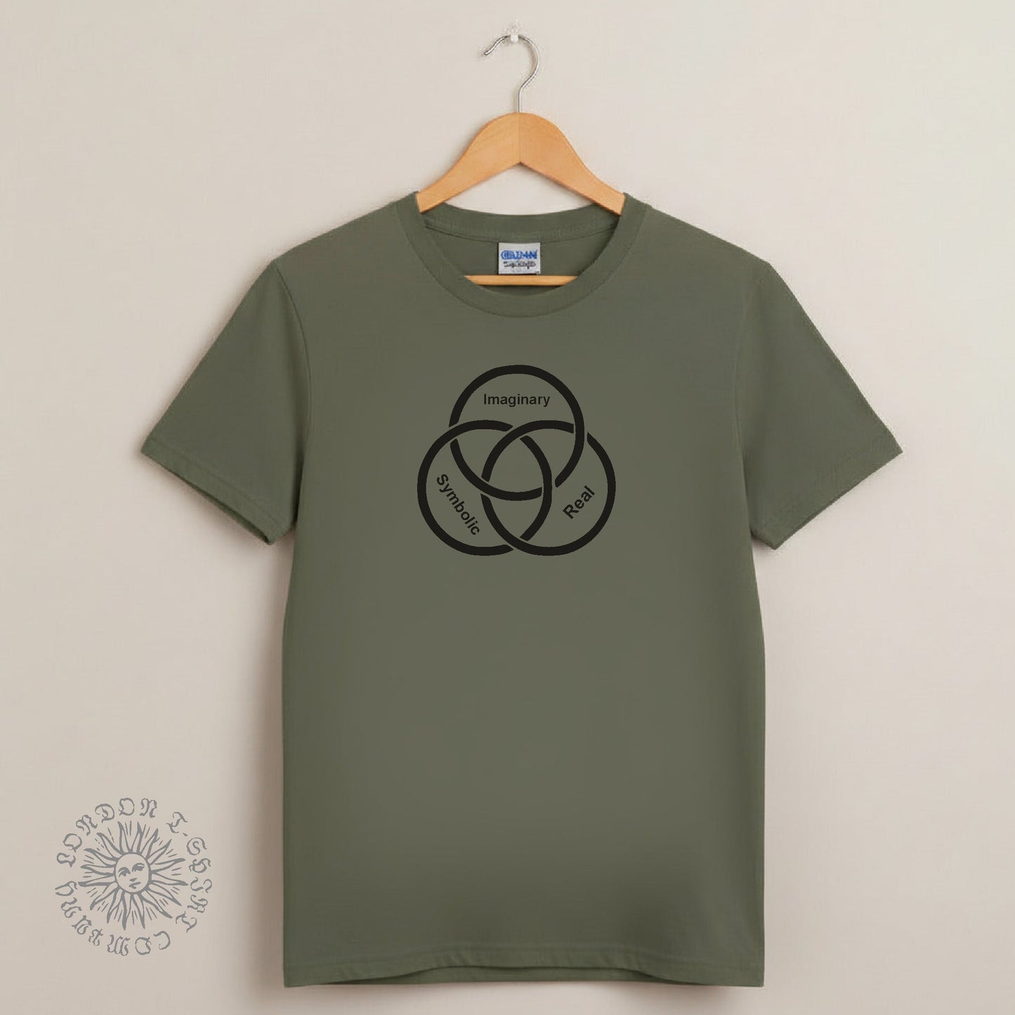 Jacques Lacan T-Shirt: Imaginary, Symbolic, and Real. lacanian philosophy. Various Colours