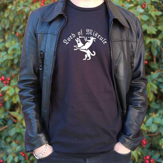 Lord Of Misrule Organic Cotton T-Shirt - 'Feast Of Fools', Alternative Christmas Gift, S-XXL