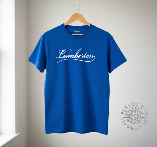 Blue Velvet T-Shirt: "Lumberton" Souvenir Top, David Lynch Inspired Top, Various Colours