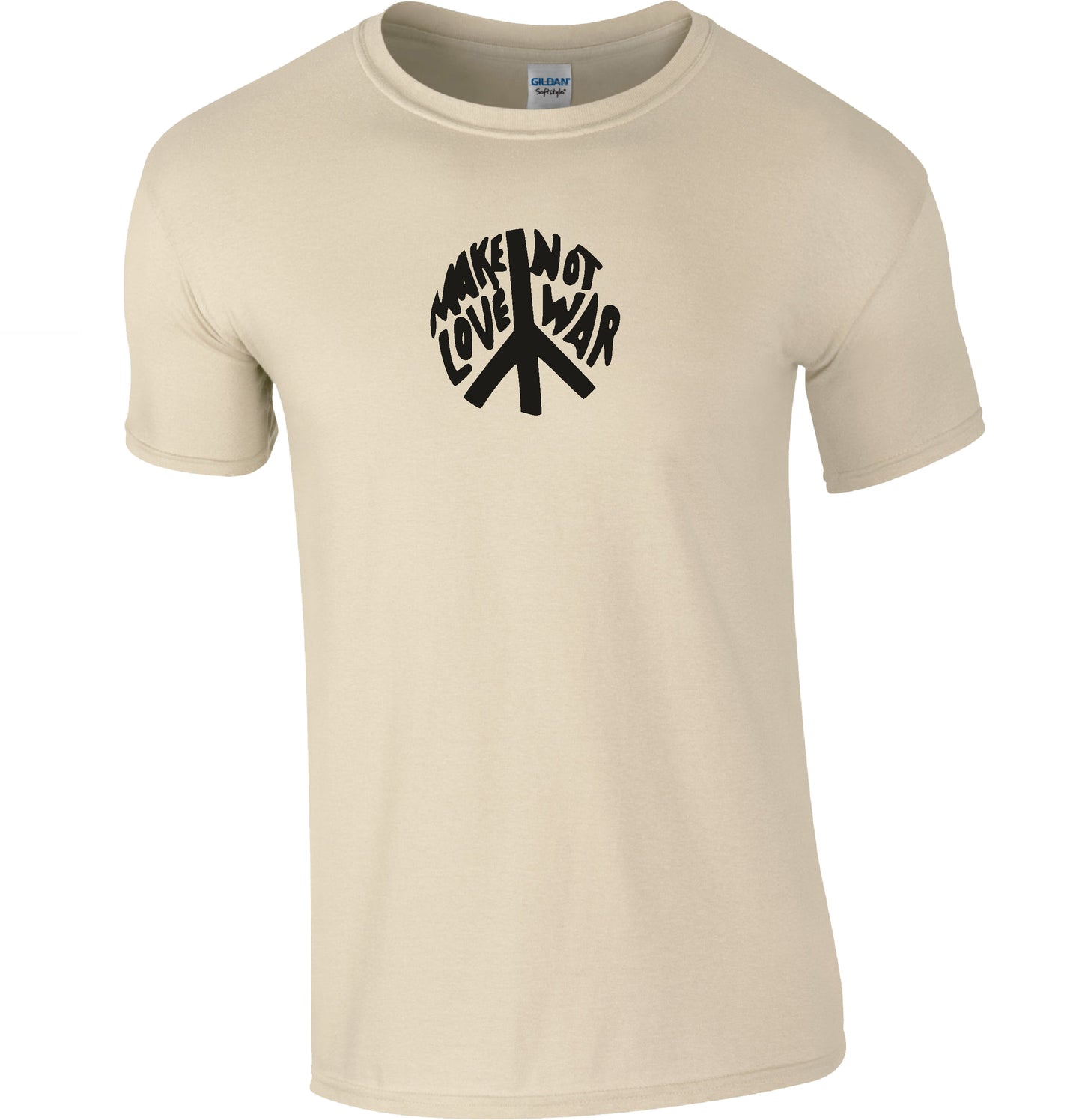 'Make Love Not War' Peace T-Shirt - Anti War, Counter Culture, Political Protest, Various Colours