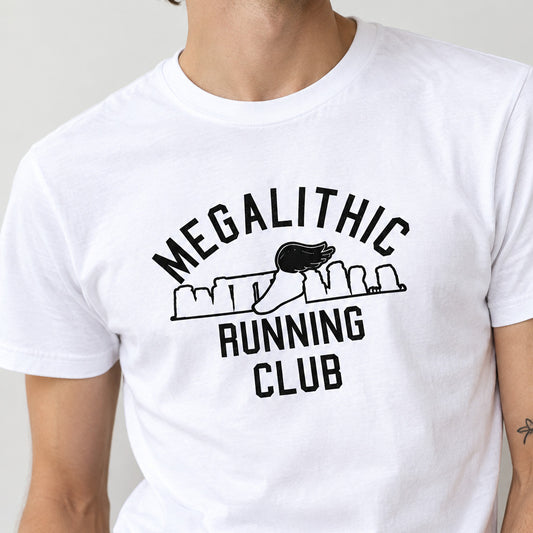 Megalithic Running Club T-Shirt - Stones, Stonehenge, Dolmen, Various Colours