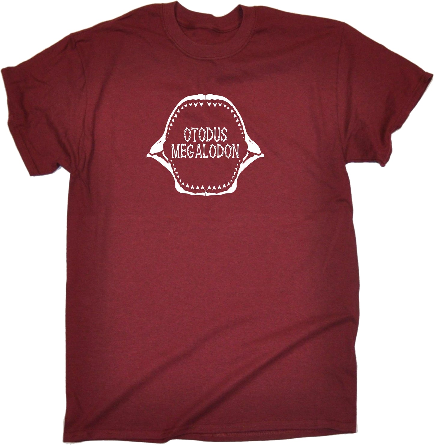 Otodus Megalodon T-Shirt - Shark Mouth Fossil, Various Colours