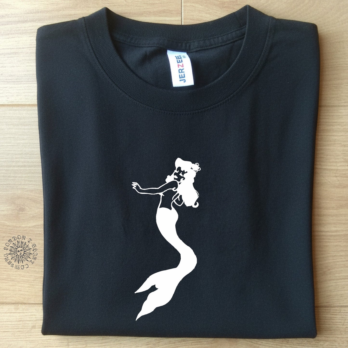 Mermaid Organic Cotton T-Shirt: Sea Folklore, Various Colours