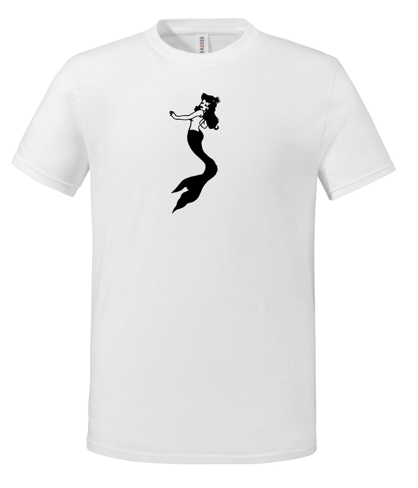 Mermaid Organic Cotton T-Shirt: Sea Folklore, Various Colours