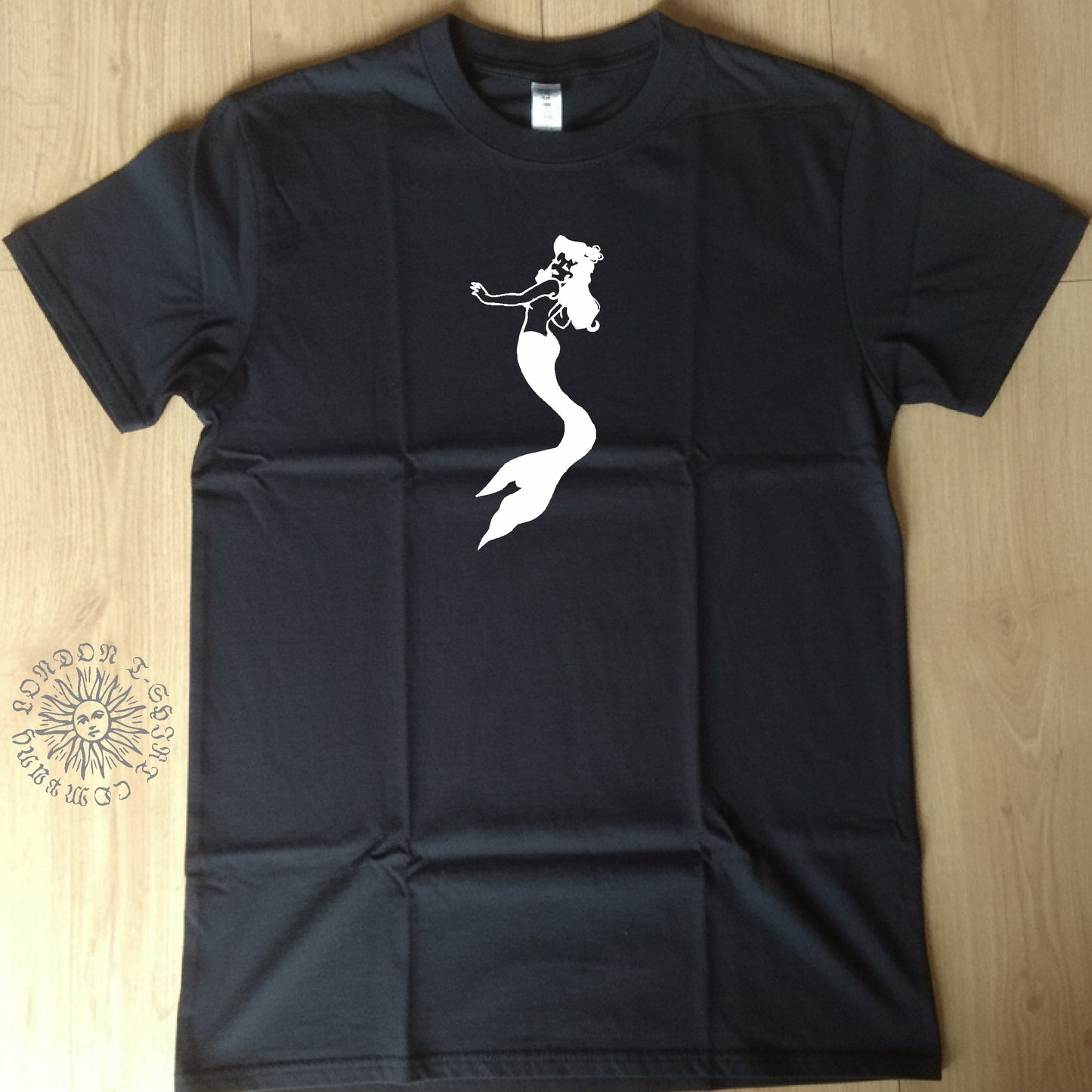 Mermaid Organic Cotton T-Shirt: Sea Folklore, Various Colours